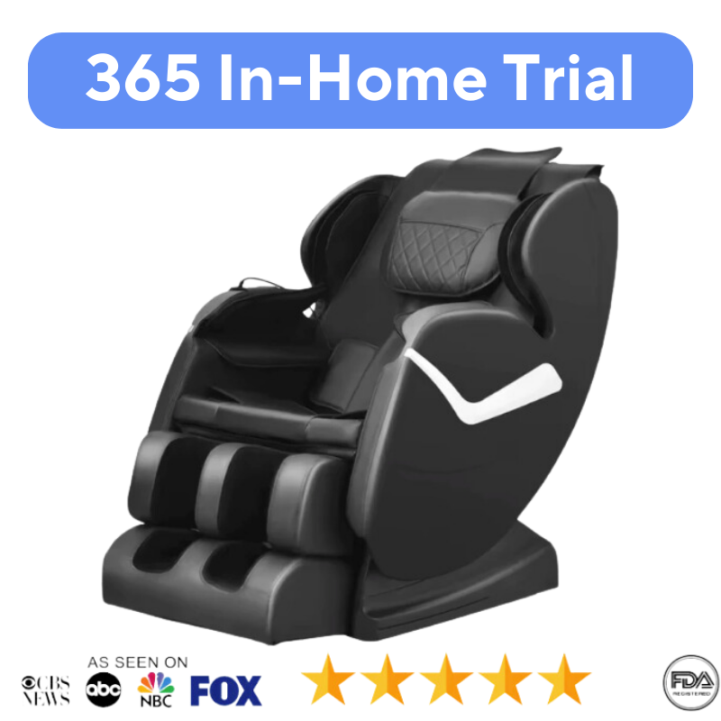 Komfy Zero-Gravity Shiatsu Massage Chair With Heating (SL-Track)