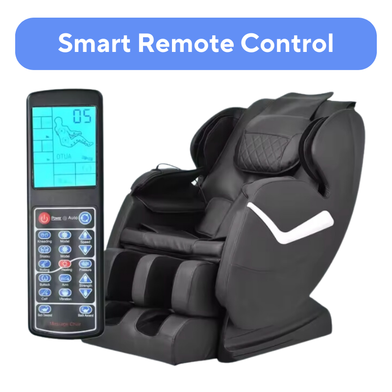 Komfy Zero-Gravity Shiatsu Massage Chair With Heating (SL-Track)
