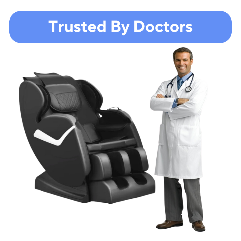 Komfy Zero-Gravity Shiatsu Massage Chair With Heating (SL-Track)