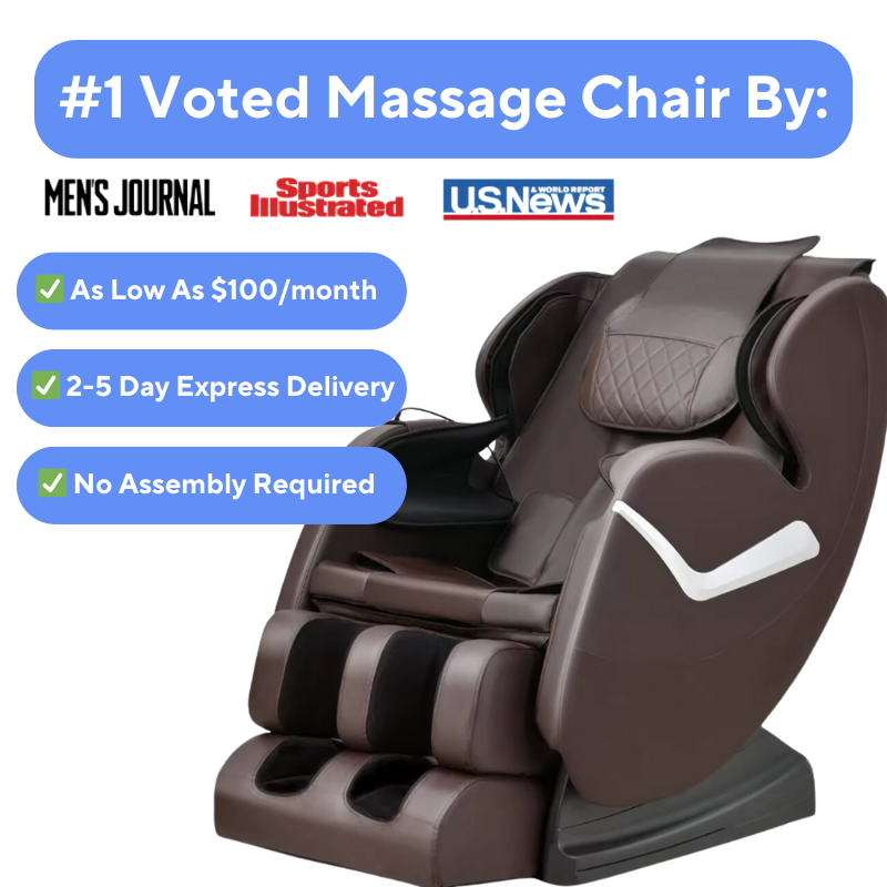 Komfy Zero-Gravity Shiatsu Massage Chair With Heating (SL-Track)